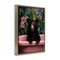 Stupell Industries Bruno Bear in Pink Tub Floating Frame, design by Momart